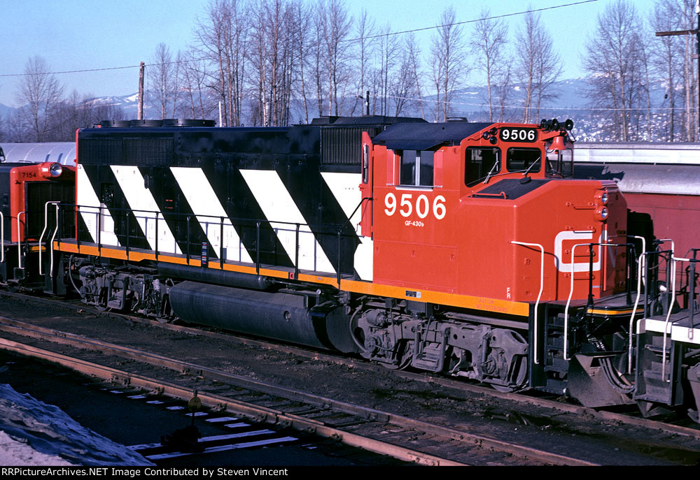 Canadian National GP40-2LW #9506
